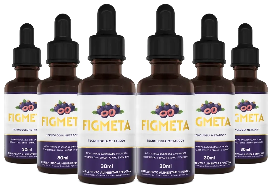 Kit com 6 frascos de FigMeta